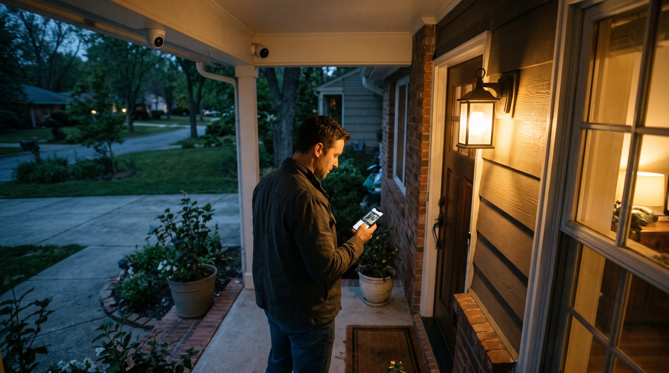 best home security camera phone live view
